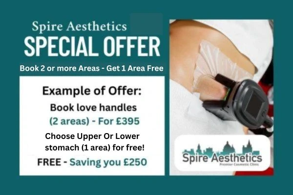 Fat Freezing Promotion West Malling from Spire Aesthetics - Book Today!