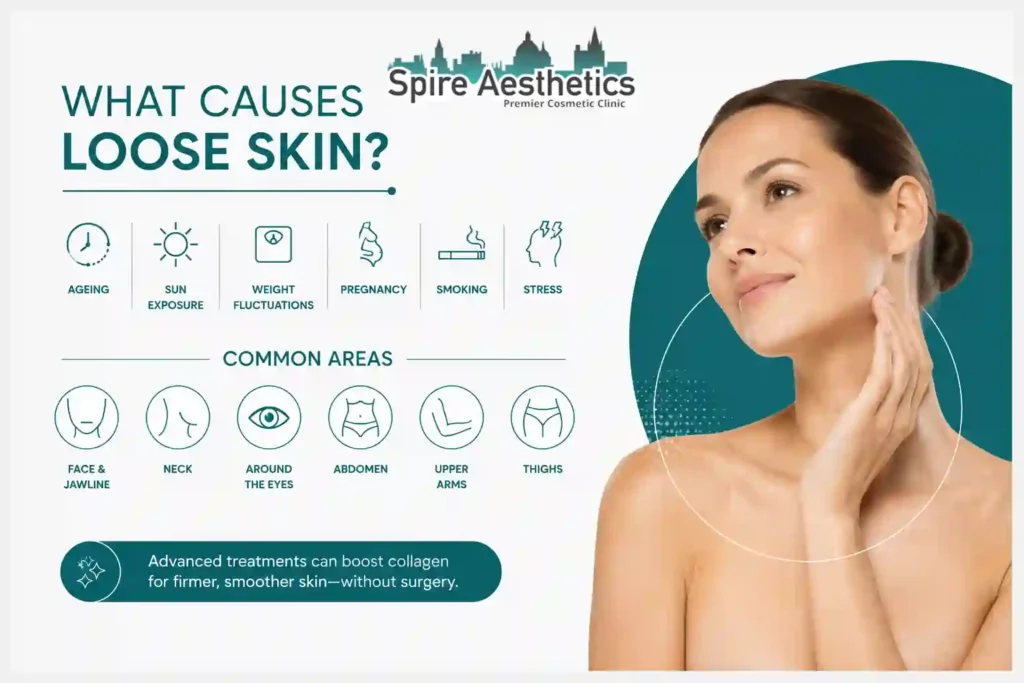 What Causes Loose Skin in the First Place West Malling?